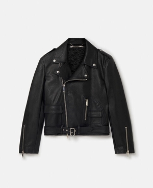 Stella McCartney Alter Mat Biker Jackor Dam Svarta | 9017BWTEF