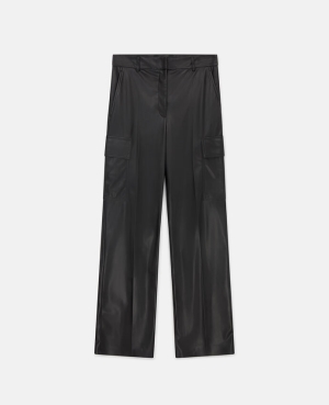 Stella McCartney Alter Mat Cargo Tailoring Dam Svarta | 4652LYNGR
