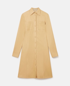 Stella McCartney Alter Mat Klänning Dam Butter | 4301WDKGX