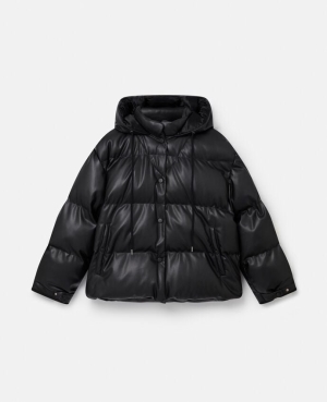 Stella McCartney Alter Mat Korta Puffer Rockar Dam Svarta | 4570BDJNW