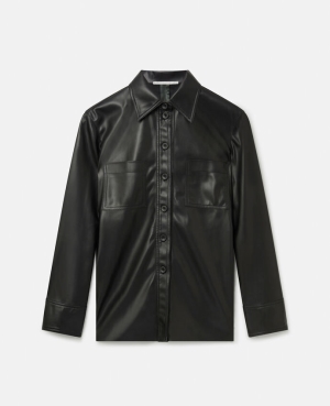 Stella McCartney Alter Mat Skjorta Dam Svarta | 1583BSFZW