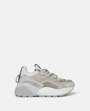 Stella McCartney Eclypse Alter Mocka Träningsskor Dam Blå | 7546WDFAH