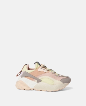 Stella McCartney Eclypse Colourblock Träningsskor Dam Citron | 6235XIPLN