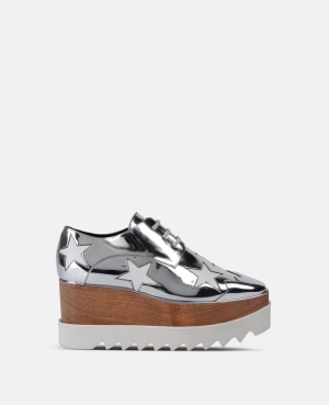 Stella McCartney Elyse Platforms Kilklack Dam Silver | 7904QGUAY