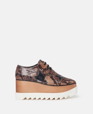 Stella McCartney Elyse Python Platform Kilklack Dam Bruna | 3172JKQZN