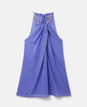 Stella McCartney Falabella Korta Beach Badkläder Dam Lila | 2485UOXCD