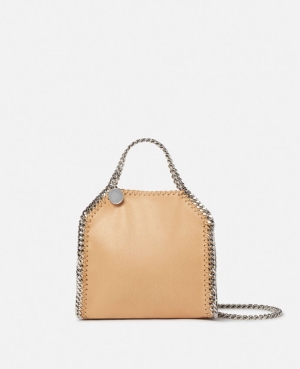 Stella McCartney Falabella Tiny Toteväska Dam Fawn | 5481GHPML