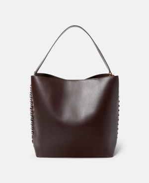Stella McCartney Frayme Toteväska Dam Choklad Bruna | 7932BWDAV