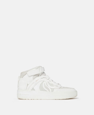 Stella McCartney S-Wave 2 Mid-Top Träningsskor Dam Ice | 2763LJAOI