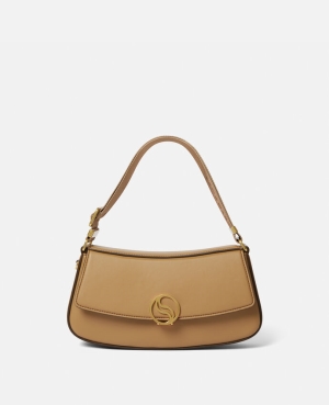 Stella McCartney S-Wave Axelväska Dam Bruna | 5406GDHLW