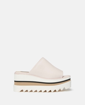 Stella McCartney Sneak-Elyse Platform Sandals Kilklack Dam Rosa | 6051RJHCU