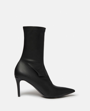 Stella McCartney Stella Iconic Klackar Ankle Stövlar Dam Svarta | 7364OQVEH