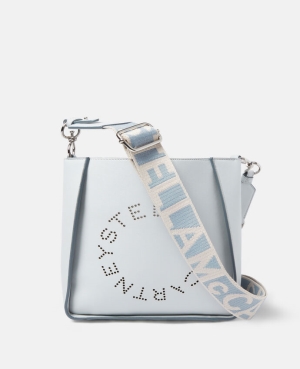 Stella McCartney Stella Logo Axelväska Dam Blå | 3019DGPLC