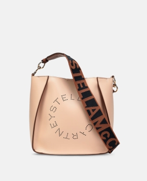 Stella McCartney Stella Logo Axelväska Dam Rosa | 6013QOWDS