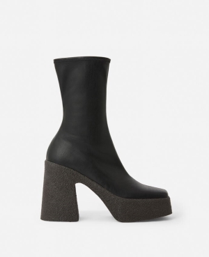 Stella McCartney Tjock Ankle Stövlar Dam Svarta | 1289WGVJD