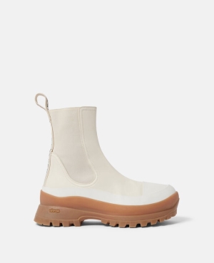 Stella McCartney Trace Chelsea Stövlar Dam Vita | 7193SFVND