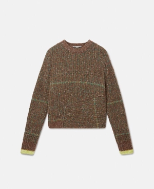 Stella McCartney Tweed Knit Jumpers Dam Bruna | 4782CFGVH