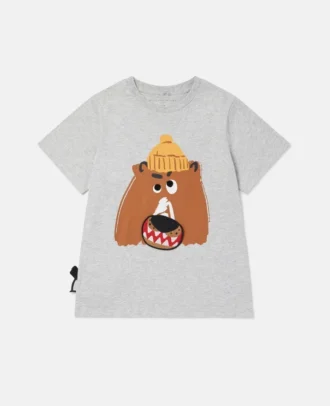Angry Bear T-shirt med kardborreband