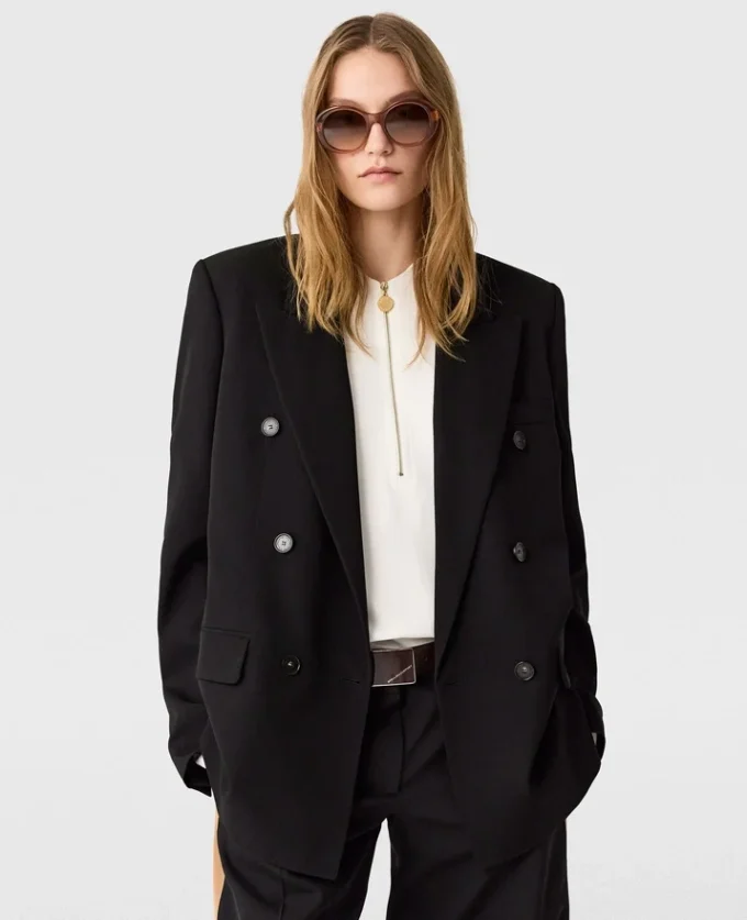 Arlesa blus med dubbel slits och dragkedja Arlesa blus med dubbel slits och dragkedja