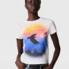 Baby-T-shirt med airbrush-tryck Baby-T-shirt med airbrush-tryck