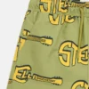 Badshorts med gitarrmönster Badshorts med gitarrmönster