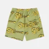 Badshorts med gitarrmönster Badshorts med gitarrmönster