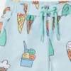 Badshorts med glassmönster Badshorts med glassmönster