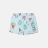 Badshorts med glassmönster Badshorts med glassmönster