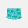 Badshorts med grodtryck
