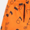 Badshorts med musiknoter