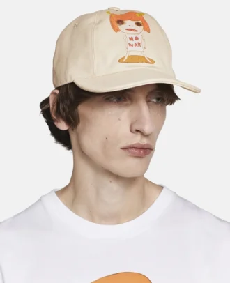 Baseballkeps med fårmotiv