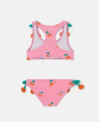 Bikini med körsbärsmönster Bikini med körsbärsmönster