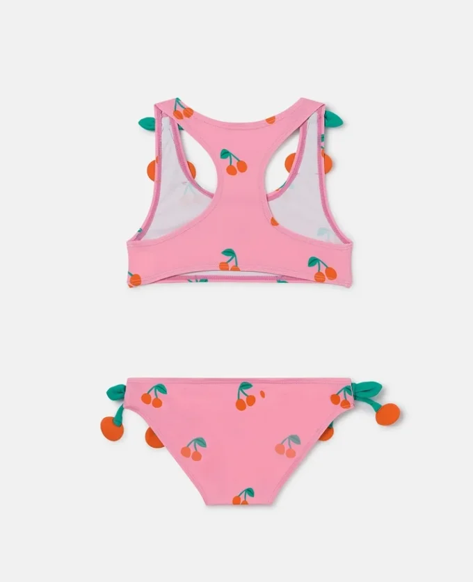 Bikini med körsbärsmönster Bikini med körsbärsmönster