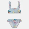 Bikini med volanger och älvsmönster