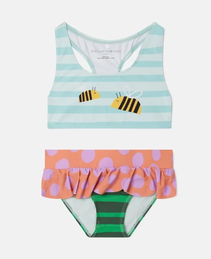 Bikini-set med humle-landskapsmönster Bikini-set med humle-landskapsmönster