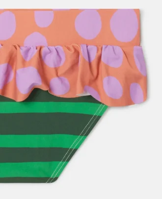 Bikini-set med humle-landskapsmönster