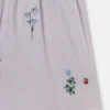Blommig broderad ärmlös klänning Blommig broderad ärmlös klänning