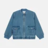 Bomberjacka i denim