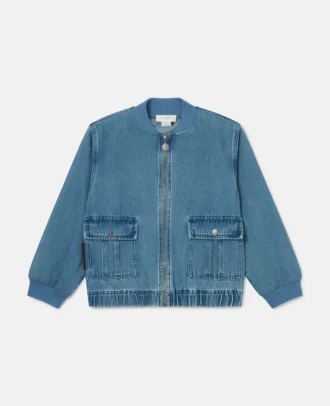 Bomberjacka i denim