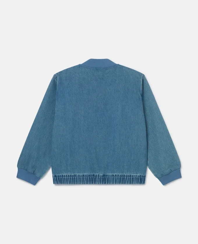 Bomberjacka i denim