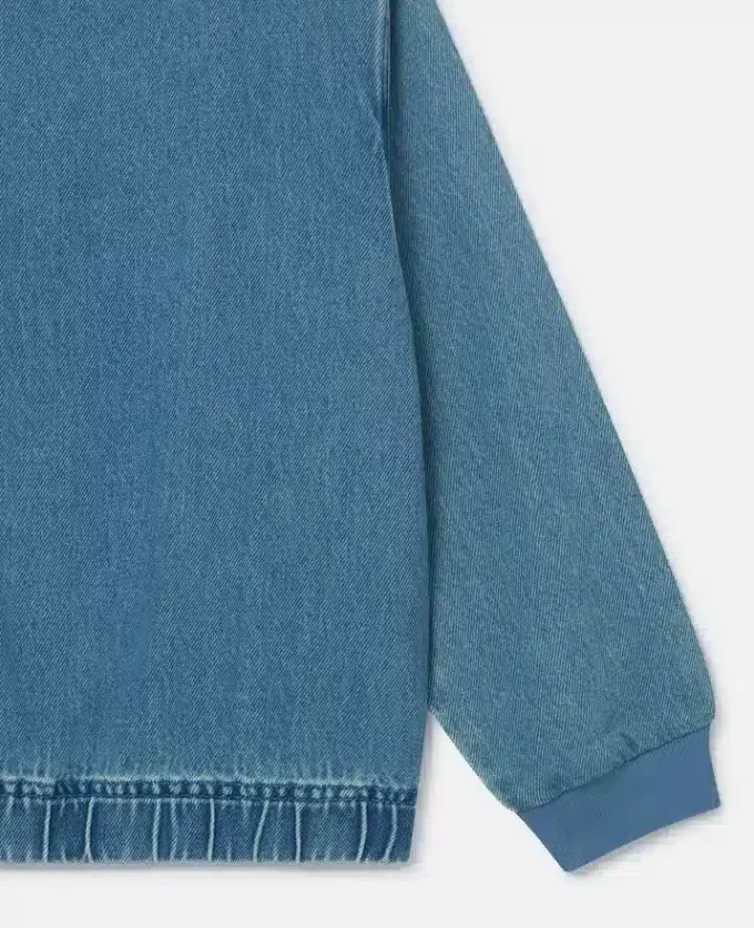 Bomberjacka i denim
