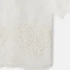 Broderad Anglaise-skjorta i bomull Broderad Anglaise-skjorta i bomull