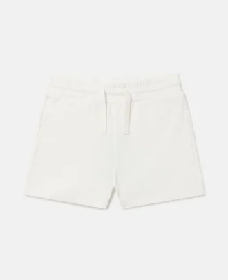 Broderade jersey-shorts