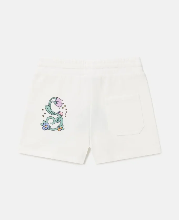 Broderade jersey-shorts Broderade jersey-shorts