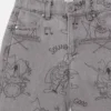 Bug Band Print-jeans