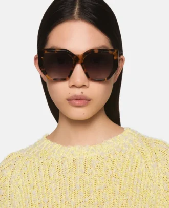 Chunky Square Cat-Eye-solglasögon
