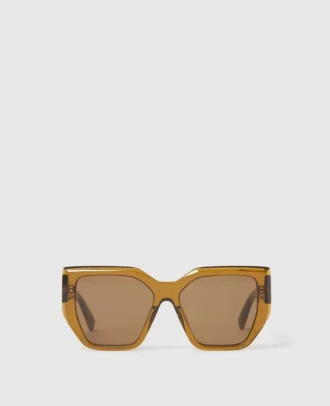 Chunky Square Cat-Eye-solglasögon