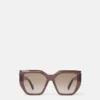 Chunky Square Cat-Eye-solglasögon