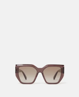 Chunky Square Cat-Eye-solglasögon