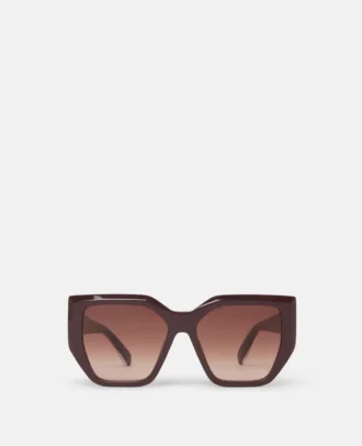Chunky Square Cat-Eye-solglasögon
